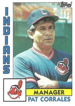 #141 Pat Corrales - Cleveland Indians - 1984 Topps Baseball