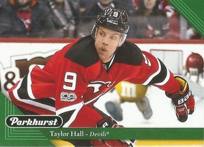 #141 Taylor Hall - New Jersey Devils - 2017-18 Parkhurst Hockey
