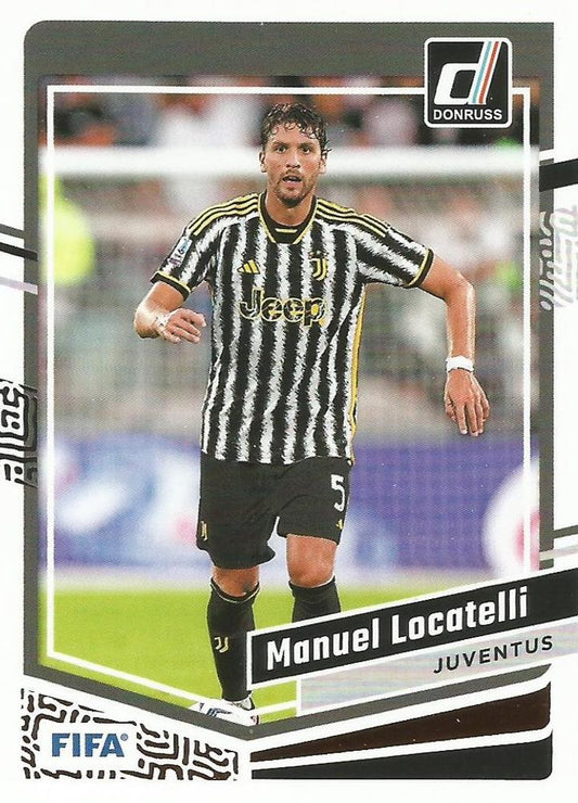 #141 Manuel Locatelli - Juventus - 2023-24 Donruss Soccer