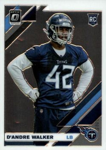 #141 D'Andre Walker - Tennessee Titans - 2019 Donruss Optic Football