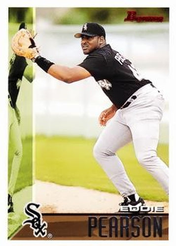 #141 Eddie Pearson - Chicago White Sox - 1995 Bowman Baseball