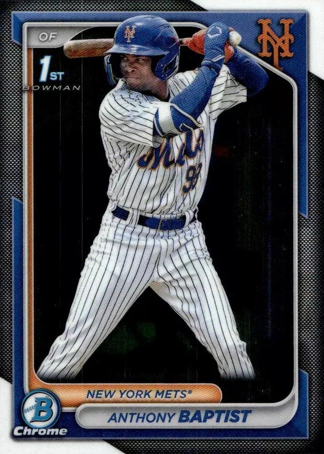 #BCP-141 Anthony Baptist - New York Mets - 2024 Bowman - Chrome Prospects Baseball
