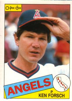 #141 Ken Forsch - California Angels - 1985 O-Pee-Chee Baseball