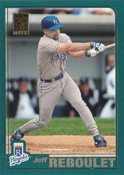 #141 Jeff Reboulet - Kansas City Royals - 2001 Topps Baseball