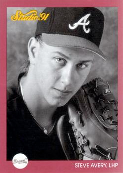 #141 Steve Avery - Atlanta Braves - 1991 Studio Baseball