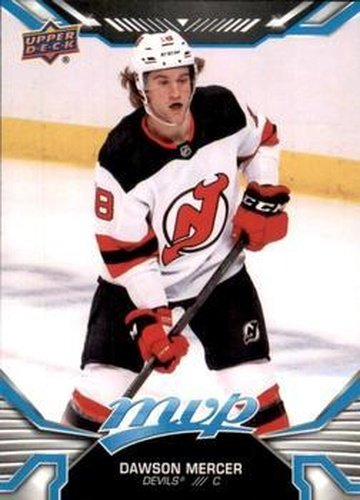 #141 Dawson Mercer - New Jersey Devils - 2022-23 Upper Deck MVP Hockey