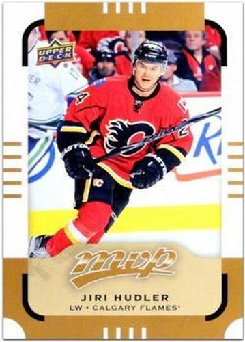#141 Jiri Hudler - Calgary Flames - 2015-16 Upper Deck MVP Hockey