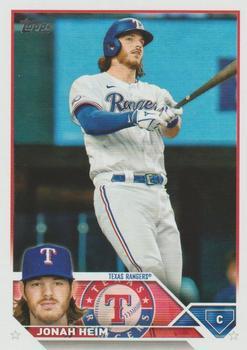 #141 Jonah Heim - Texas Rangers - 2023 Topps Baseball