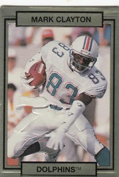 #141 Mark Clayton - Miami Dolphins - 1990 Action Packed Football