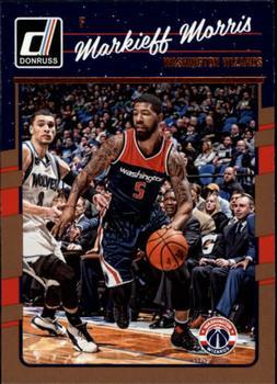 #141 Markieff Morris - Washington Wizards - 2016-17 Donruss Basketball