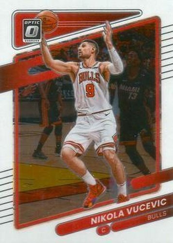 #141 Nikola Vucevic - Chicago Bulls - 2021-22 Donruss Optic Basketball