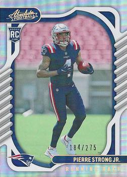 #141 Pierre Strong Jr. - New England Patriots - 2022 Panini Absolute Football