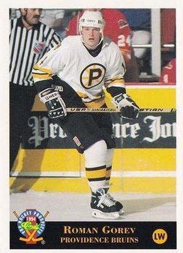 #141 Roman Gorev - Providence Bruins - 1994 Classic Pro Hockey Prospects Hockey