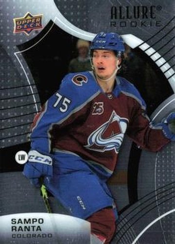 #141 Sampo Ranta - Colorado Avalanche - 2021-22 Upper Deck Allure Hockey