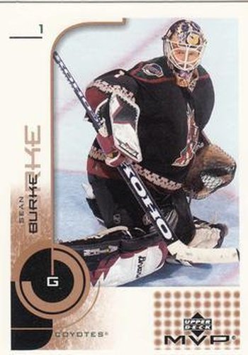 #141 Sean Burke - Phoenix Coyotes - 2002-03 Upper Deck MVP Hockey