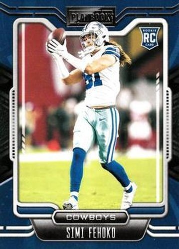 #141 Simi Fehoko - Dallas Cowboys - 2021 Panini Playbook Football