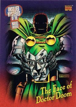 #141 The Face of Doctor Doom - 1993 SkyBox Marvel Universe