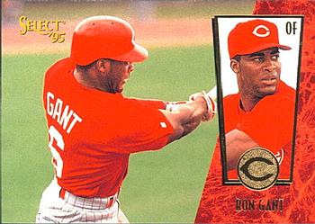 #141 Ron Gant - Cincinnati Reds - 1995 Select Baseball