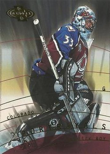 #141 Patrick Roy - Colorado Avalanche - 2000-01 Upper Deck Heroes Hockey