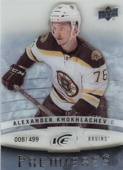 #141 Alexander Khokhlachev - Boston Bruins - 2014-15 Upper Deck Ice Hockey