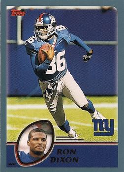 #141 Ron Dixon - New York Giants - 2003 Topps Football