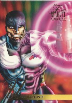 #141 U.S. Agent - 1995 Flair Marvel Annual