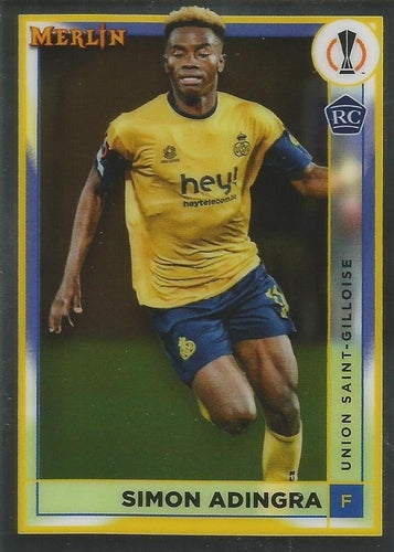 #141 Simon Adingra - Royale Union Saint-Gilloise - 2022-23 Merlin Chrome UEFA Club Competitions Soccer