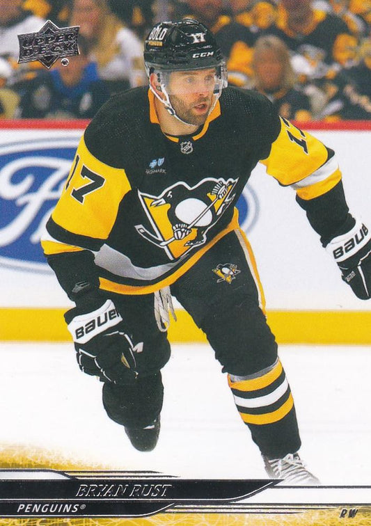 #141 Bryan Rust - Pittsburgh Penguins - 2024-25 Upper Deck Hockey