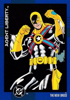 #141 Agent Liberty - 1993 SkyBox DC Cosmic Teams