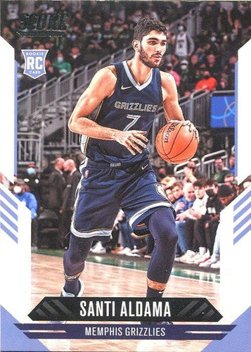 #141 Santi Aldama - Memphis Grizzlies - 2021-22 Panini Chronicles Basketball