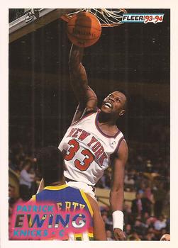 #141 Patrick Ewing - New York Knicks - 1993-94 Fleer Basketball