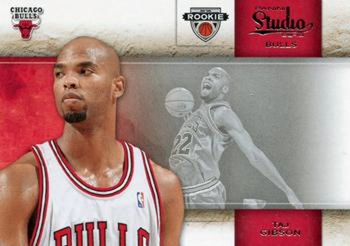 #141 Taj Gibson - Chicago Bulls - 2009-10 Panini Studio Basketball