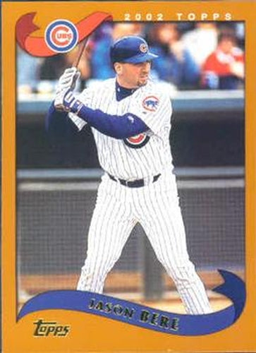 #141 Jason Bere - Chicago Cubs - 2002 Topps Baseball