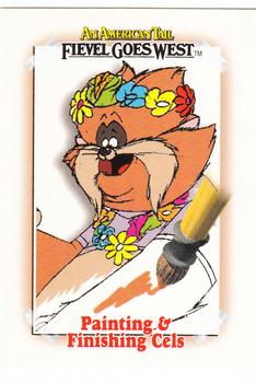 #142 Painting & Finishing Cels - 1991 Impel An American Tail: Fievel Goes West