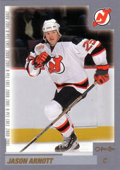#142 Jason Arnott - New Jersey Devils - 2000-01 O-Pee-Chee Hockey