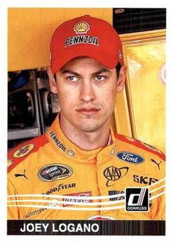 #142 Joey Logano - Team Penske - 2017 Donruss Racing