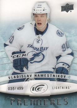 #142 Vladislav Namestnikov - Tampa Bay Lightning - 2014-15 Upper Deck Ice Hockey