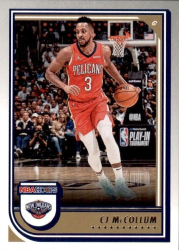 #142 CJ McCollum - New Orleans Pelicans - 2022-23 Hoops Basketball