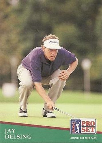 #142 Jay Delsing - 1991 Pro Set PGA Tour Golf
