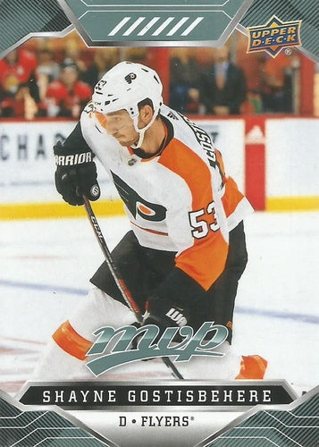 #142 Shayne Gostisbehere - Philadelphia Flyers - 2019-20 Upper Deck MVP Hockey