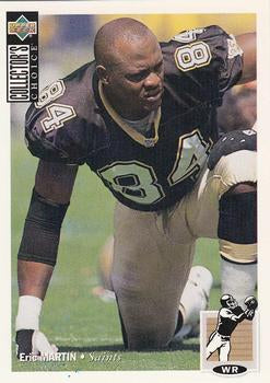 #142 Eric Martin - New Orleans Saints - 1994 Collector's Choice Football