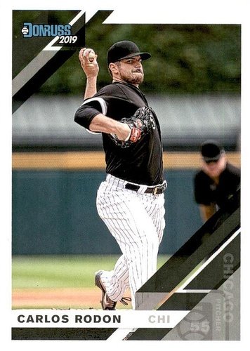 #142 Carlos Rodon - Chicago White Sox - 2019 Donruss Baseball