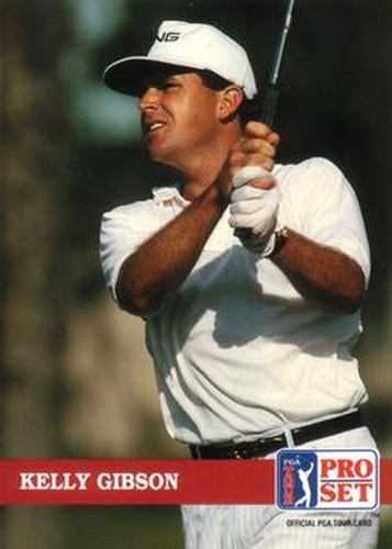 #142 Kelly Gibson - 1992 Pro Set PGA Tour Golf