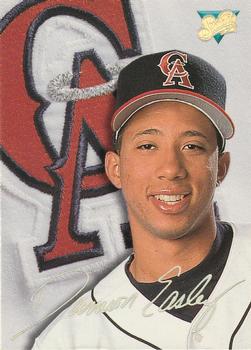 #142 Damion Easley - California Angels - 1993 Studio Baseball