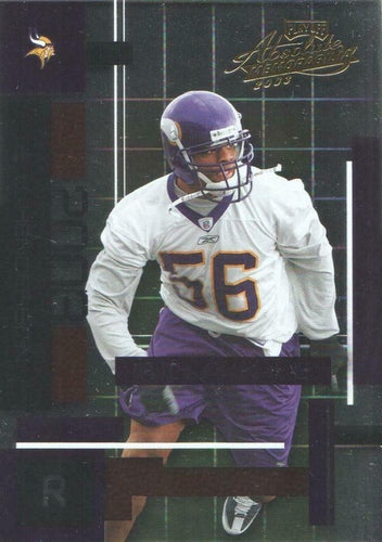#142 E.J. Henderson - Minnesota Vikings - 2003 Playoff Absolute Memorabilia Football