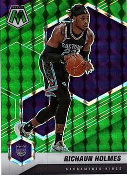 #142 Richaun Holmes - Sacramento Kings - 2020-21 Panini Mosaic - Mosaic Green Basketball