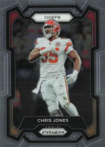 #142 Chris Jones - Kansas City Chiefs - 2023 Panini Prizm Football