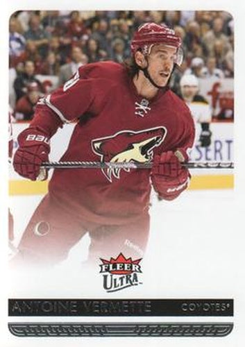 #142 Antoine Vermette - Arizona Coyotes - 2014-15 Ultra Hockey