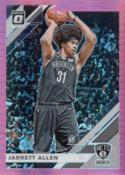 #142 Jarrett Allen - Brooklyn Nets - 2019-20 Donruss Optic - Hyper Pink Basketball
