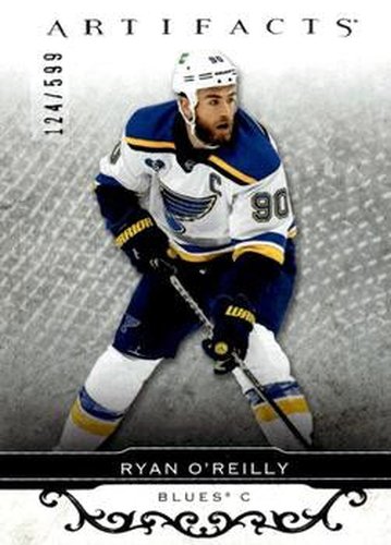 #142 Ryan O'Reilly - St. Louis Blues - 2021-22 Upper Deck Artifacts Hockey